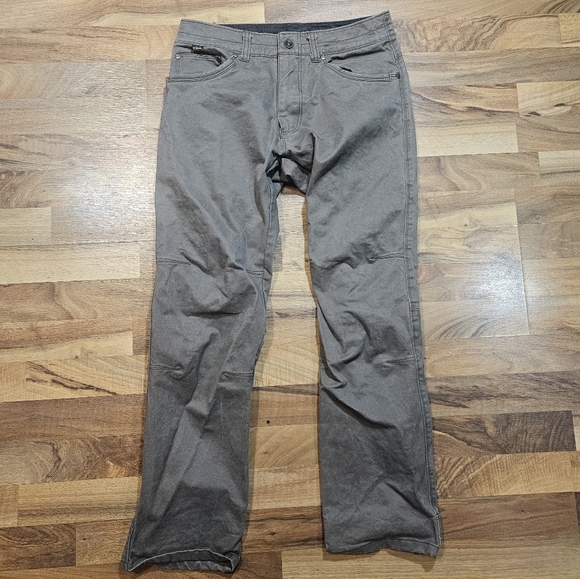 KÜHL Rydr Pants 30x30 Brown Vintage Patina Dye Outdoor Workwear - Picture 5 of 12